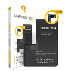 Replacement Battery Core with Universal Tag-On Flex For iPhone 13 Pro Max (Spot Welding Required) (AmpSentrix Core)